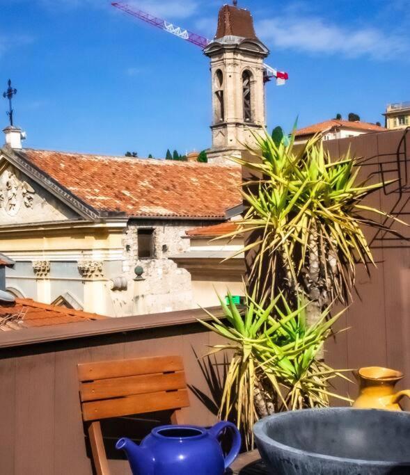 Duplex, Jacuzzi, Terrasse Sur Les Toits Leilighet Nice Eksteriør bilde